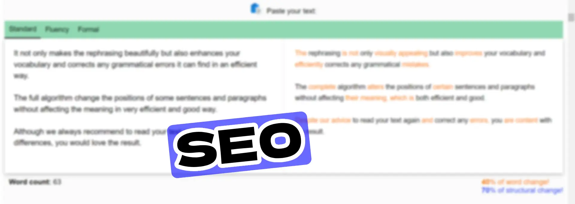 how does paraphrasing tool affect seo
